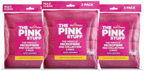 Stardrops The Pink Stuff Miracle Microfibre Pad Collection by ThePinkStuff