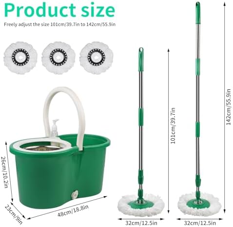 Spin Mop and Bucket, Mop and Bucket - Image 2
