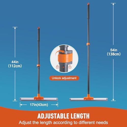 CLEANHOME Rubber Floor Squeegee - Image 2