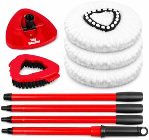 TidyMonster Spin Mop Replacement Set by TidyMonster