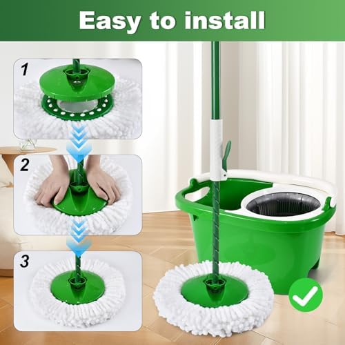4PSC Spin Mop Head Replacement for Libman  Spin Mops System - Image 4