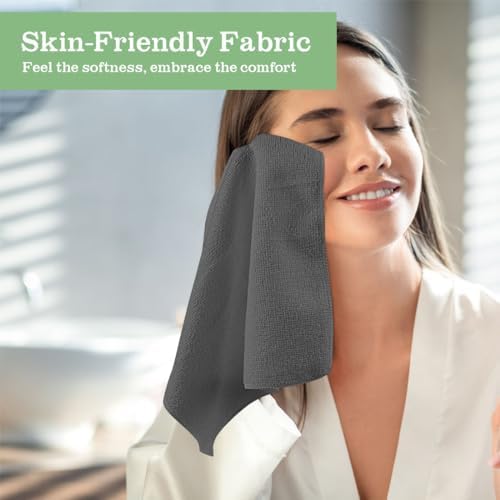 UNIMADE Washcloths 10 Pack Face Towels, Highly Soft Wash Cloths - Image 3