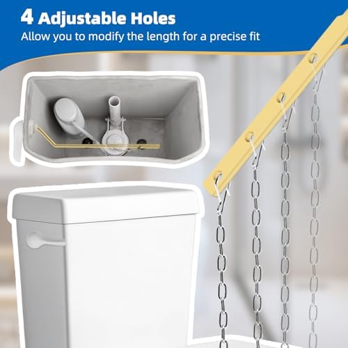 Hibbent Metal Side Mount Toilet Handle Replacement Kit - Image 4