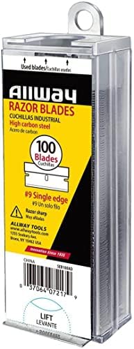 ALLWAY SEB100AD #9 Single-Edge Razor Blades by ALLWAY