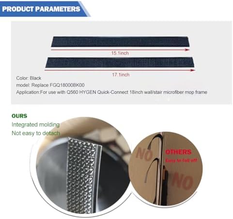 Upgrade FGQ56000YL00 Hook and Loop Straps Replacement Set to Replace - Image 2