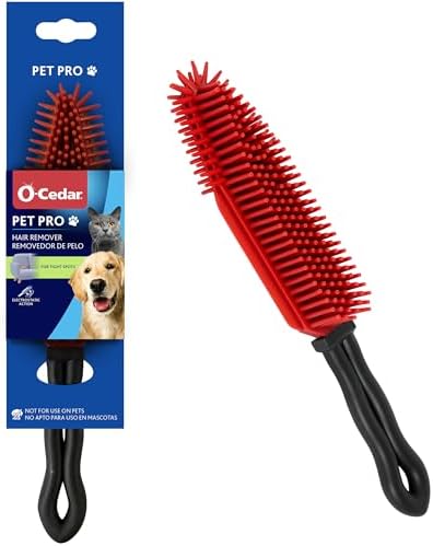 O-Cedar Pet Pro Hair Remover | Electrostatic Pet Hair Removal Brush by O-Cedar