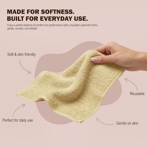 Utopia Towels 60 Pack Washcloths, 12x12 in, 100% Cotton - Image 4
