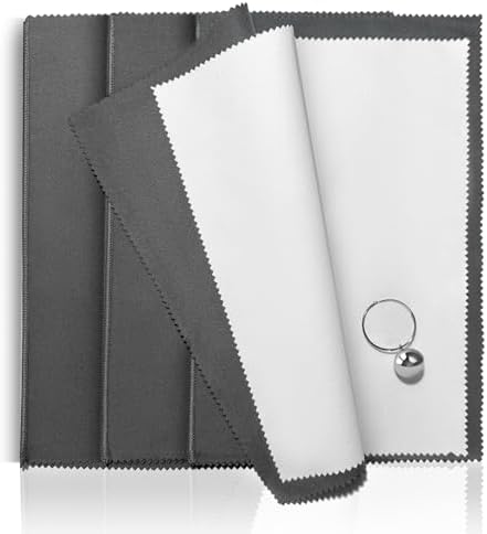 3PCS Silver Polishing Cloth 11x14'' X-Large Premium 2 Layer Cleaning Fabric by Unknown