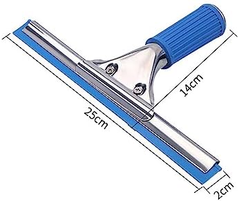 Professional 10” Performance Grip Window & Glass Cleaning Squeegee - Image 2