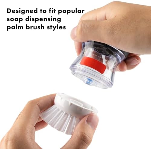 OYV Soap Dispensing Palm Brush Refills - Image 5