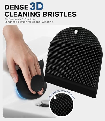 2 Pack Silicone Sink Cleaning Brush - Image 3