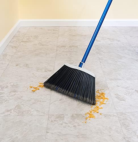 Quickie Extra-Reach Angle Broom, Flagged Bristles, Angle Broom - Image 4