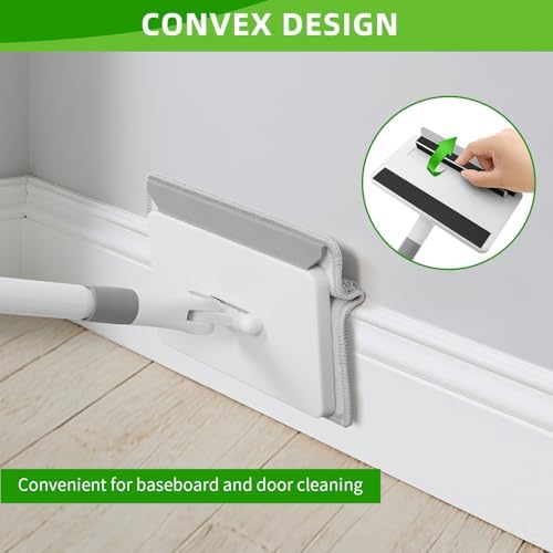 Baseboard Cleaner Tool with Handle, 55.9’’ Baseboard Cleaner with Extendable - Image 3