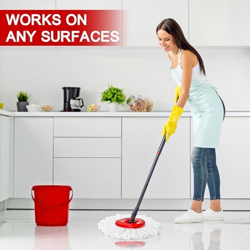 15-Pack Spin Mop Superior Replacement Heads – Compatible - Image 7