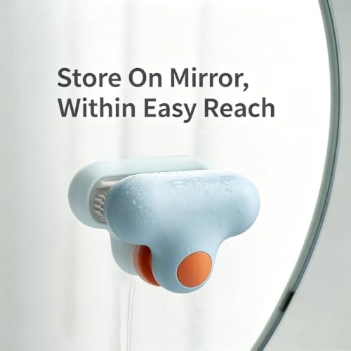 Mini Squeegee 2 Pack, Handheld Palm-Size Glass Wiper - Image 3