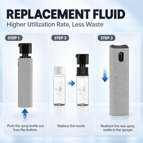 Screen Cleaner Touchscreen Mist Spray, walrfid Cleaning Kit - Image 6