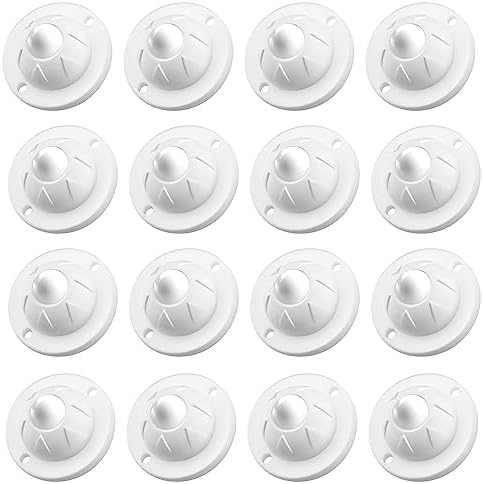 PlusRoc 16 Pack Self Adhesive Caster Wheels by PlusRoc