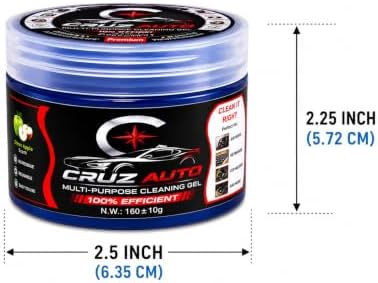 Cruz AUTO Car Cleaning Gel for Car Interior, Reusable Dust Putty - Image 2