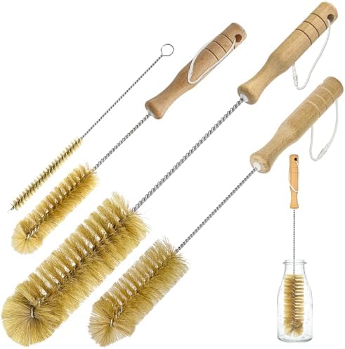 Boar Bristle Bottle Brush Set by Attoshow
