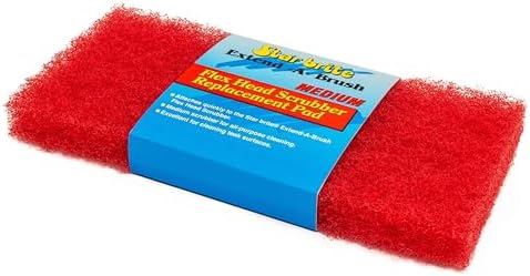 STAR BRITE Large Scrub Red Pad by Starbrite