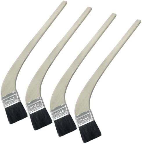 Bivethoi Radiator Paint Brush 2" Bristle Width, 4 Pack by Bivethoi