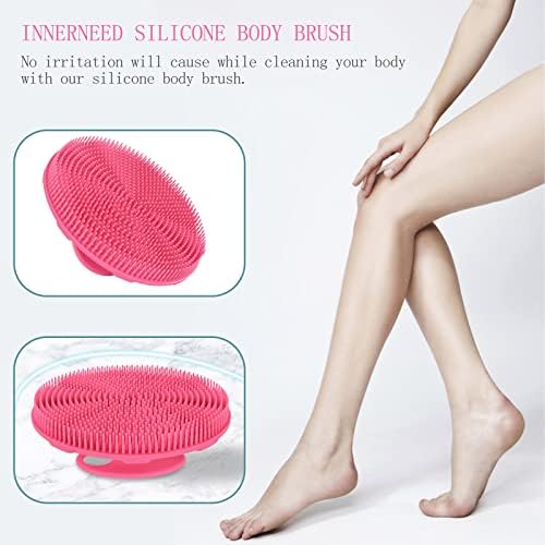 INNERNEED Food-Grade Soft Silicone Body Scrubber Shower Brush - Image 5