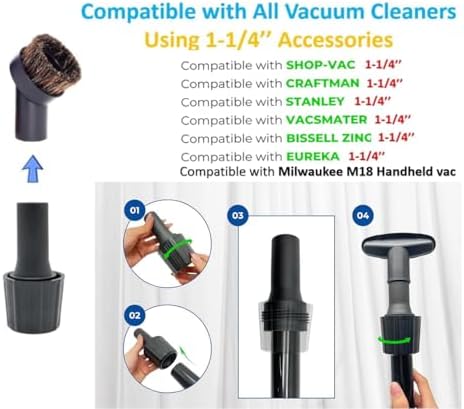 1.25'' Soft Vacuum Dust Brush Attachment - Image 3