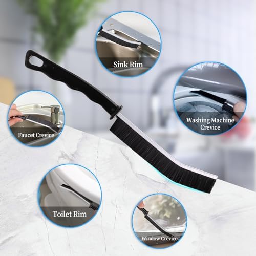 2Pcs Crevice Cleaning Brush Scrub Grout Cleaning Supplies Tools - Image 4