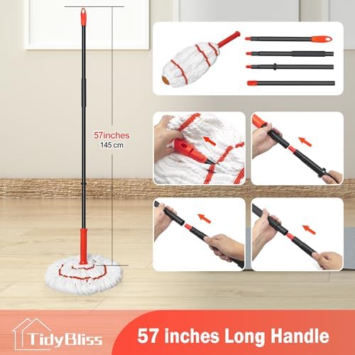 TidyBliss Self Wringing Twist Mop - Image 5