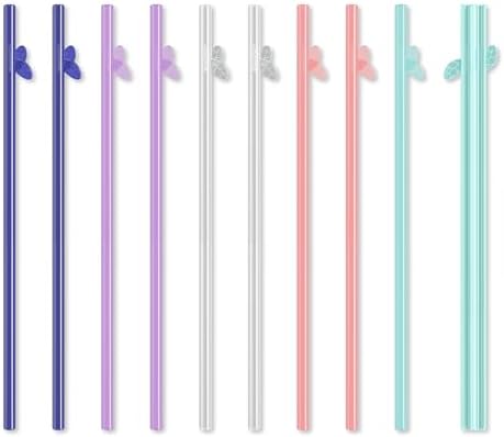 WonderSip Snap-Open Reusable Drinking Straws, 10 Ct by WonderSip