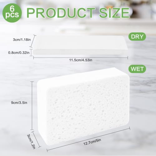 10-Count Kitchen Sponges, Compostable Thicker Pop-Up Sponges - Image 4