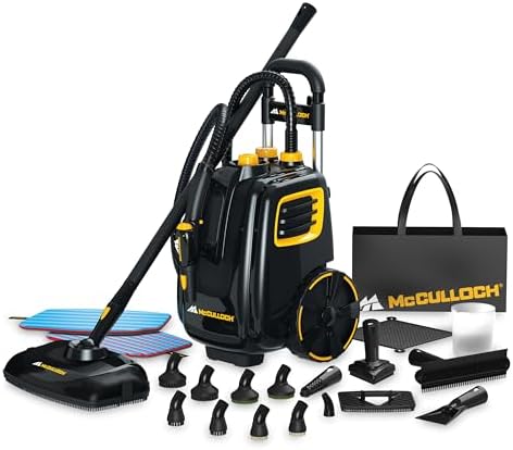 McCulloch MC1385 Canister Steam Cleaner, by McCulloch
