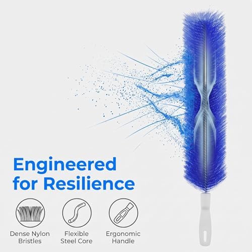 Fan Cleaner Brush with Bendable Microfiber Head, Washable & Reusable Dust - Image 5