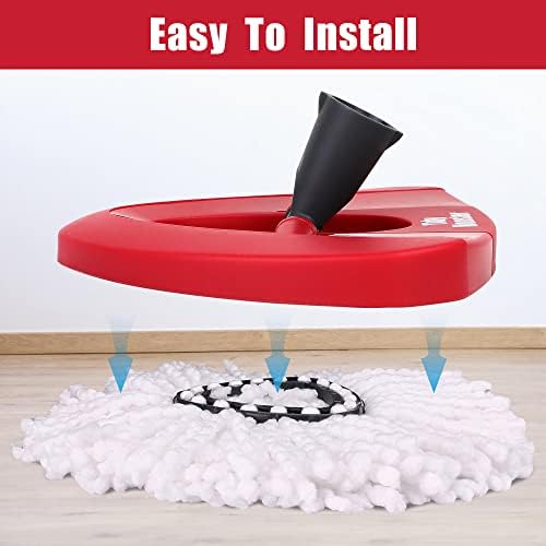 TidyMonster 6 inch Mop Replacement Base - Image 3