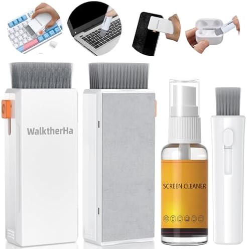 Keyboard Cleaner & Laptop Cleaning Kit, 15ml Screen Cleaner Spray by WalktherHa