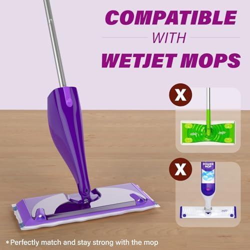 Wetjet Pads Refills, Absorbent for Household Cleaning & Suit All Multi-Surface - Image 2