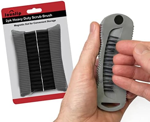 Nail Cleaning Brush, Hand & Fingernail Scrub Brush, Heavy-Duty 2 Pack by JOUNJIP
