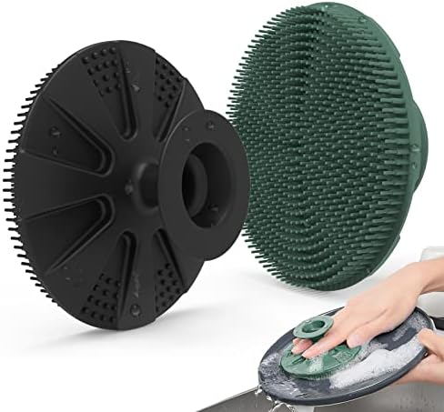 Silicone Dish Scrubber, Non-Scratch Scrub Spong by BEAUTAIL