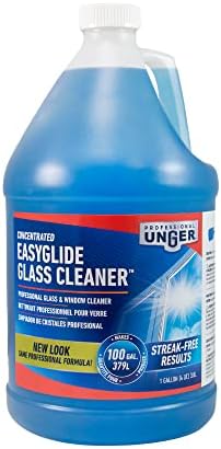 Unger Professional Streak-Free EasyGlide Glass Cleaner Concentrate, 1 Gallon by Unger