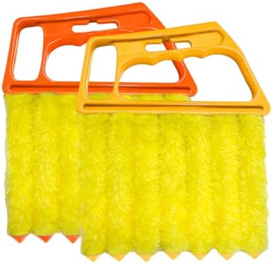 DXNQ 2 PCS Blind Cleaner Duster Tool, Window Venetian Hand-held 7 Finger by DXNQ