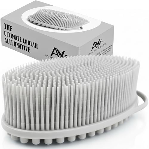 Avilana Premium Silicone Body Scrubber by Avilana
