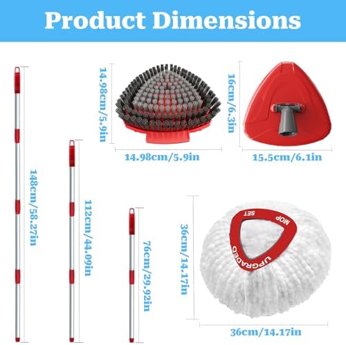 Spin Mop Replace Head Compatible - Image 2