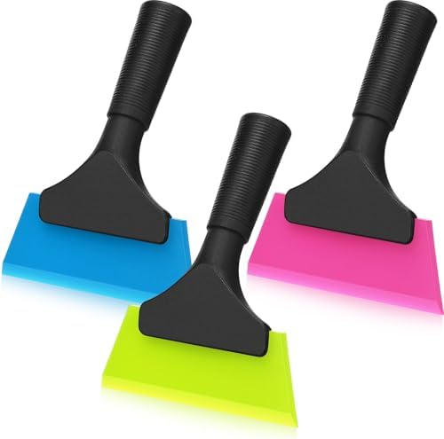 3 Pcs Small Squeegee 5 Inch Window Tint Silicone Squeegee Cleaning by Datanly