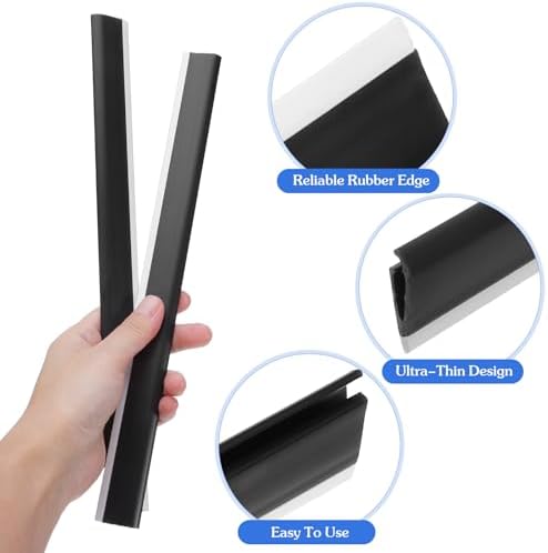 2pcs Dustpans Edges Dust Pan Inlet Pressing Strips Garbage Shovel Edge - Image 3