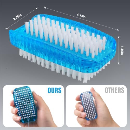 Nail Brush for Cleaning Fingernails, Larbois 2 Pack Deep Cleaning Fingernail - Image 7