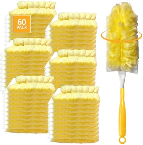 60 Pack Duster Refills Kit Disposable by WAWINYAirVentFilters