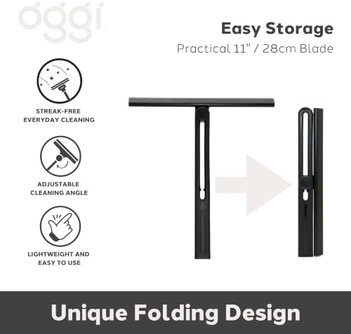 OGGI Folding Shower Squeegee - Image 2