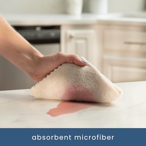 S&T INC. Microfiber Cleaning Cloth, 50 Pack, 11.8" x 11.8" - Image 2