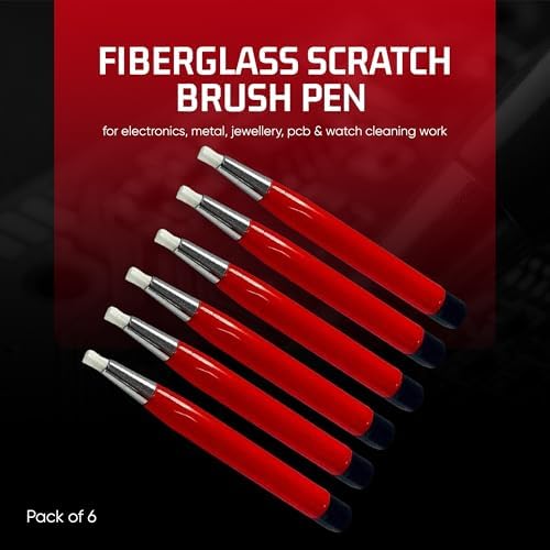 Fiberglass Scratch Brush Pens, Fine Tip, Metal & Jewelry - Image 2