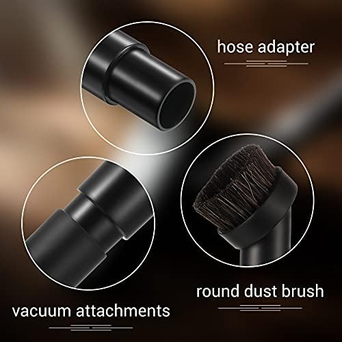 Honoson 3 Pcs 25 mm Vacuum Brush Attachment Round Dust Brush - Image 6